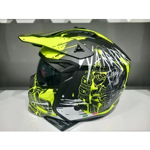 Kask Sway X1-X Seul Black/yellow Çene Çıkan
