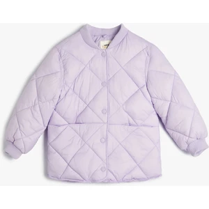 Kapitone Şişme Mont Çıtçıt Kapamalı