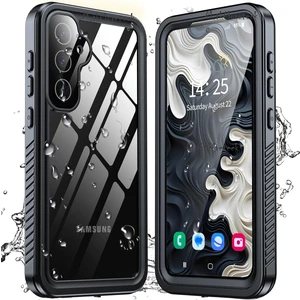 M.TK Moveteck Samsung Galaxy S23 Fe Kılıf Su Geçirmez 360 Waterproof Toz Geçirmez Armor Tank Tam Lens Koruma Ip-68