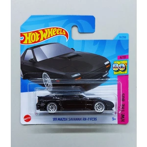 Hot Wheels '89 Mazda Savanna Rx-7 FC3S ( Siyah ) Model Araba