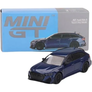 Mini Gt 574 Abt Audi Rs6-R Navarra Blue Metallic Model Araba