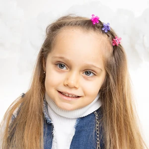 Hellobaby Çiçek Kıskaçlı Toka Kız Bebek