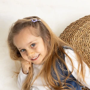 Hellobaby Kalp ve Yıldız Çıt Çıt Toka Kız Bebek