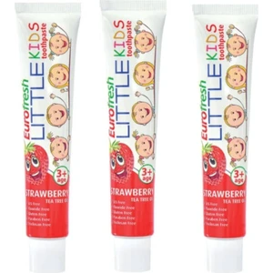 Eurofresh 3 Yaş ve Üzeri Çocuk ve Hassas Dişler Için Diş Macunu 50 gr x 3 A