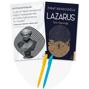 Schopenhauer: Mutlu Bir Hayat Olanaksızdır - Lazarus Tanrı Oyuncağı - 2 Kitap