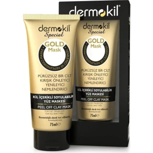 Soyulabilir Kil Içerikli Gold Maske 75 ml 8697916005667