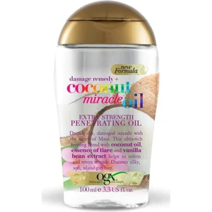Coconut Miracle Oil Kuru Saçlar İçin 100 ml Yağ Ekstra Güç ve Parlaklık Sağlar