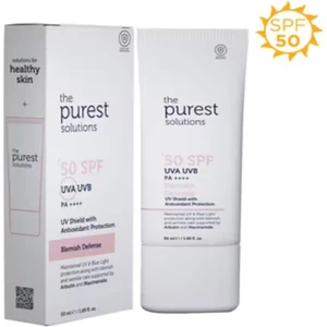 The Purest Solutions The Purest Solu The Purest Solutions Lekeli Cilt Güneş Kremi 50+ Spf 50 ml