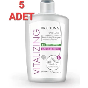 Vitalizing Sarımsaklı Şampuan 5 Adet 500ML