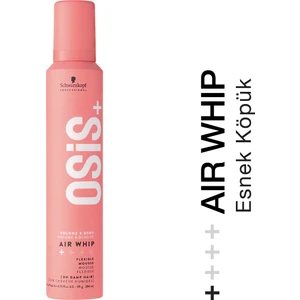 Air Whip Hacim ve Tutuş Sağlayan Esnek Köpük 200ML | Nemli Saç Hissi, Isı Koruma