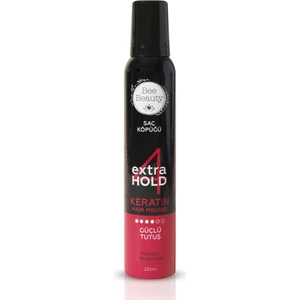 Bee Beauty Keratin Saç Köpüğü Güçlü Tutuş ile Tüm Saç Tipleri İçin 225 ml