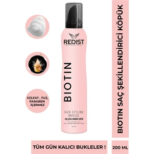 Biotin Saç Şekillendirici Köpük 200 ml
