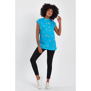 Alexander Gardi Yırtmaçlı Kolsuz T-SHIRT(B23-00135-WN)