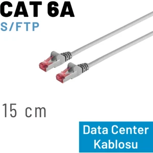 15 cm Cat 6A Kablo, S/ftp Ethernet Data Center Patch Kablo