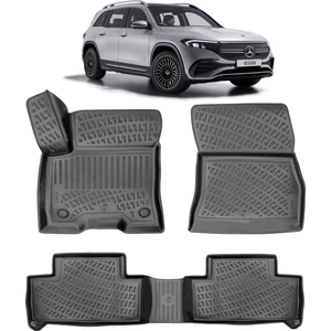 Mercdes Eqb 2021+ 3D Havuzlu Paspas Siyah