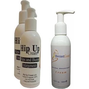 Hipup Kalça Kaldırma,büyütme,sıkılaştırıcı Krem 120 ml 2AD+BREASTGAIN Toparlayıcı Göğüs Bak