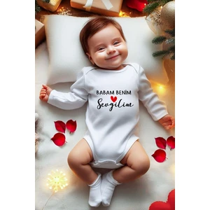 Sevgililer Günü Temalı Bebek Body