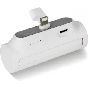 Mini Cep Boy Taşınabilir Standlı Lightning Portlu 5000 Mah Powerbank