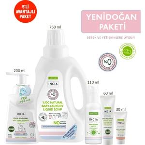 %100 Doğal Yenidoğan Seti
