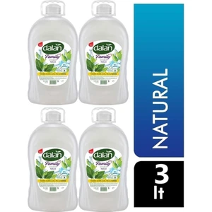 Family Sıvı Sabun Natural 3 Lt x 4 Adet