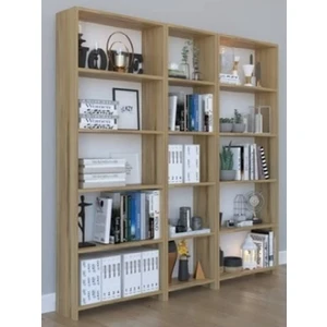 Aslan Mobilya 3'Lü Kitaplık