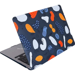 Macbook Pro Kılıf 13 inç M1-M2 A1706-08 A1989 A2159 A2251 A2289 A2338 ile Uyumlu Fruit01NL