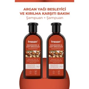 Argan Yağı Besleyici ve Kırılma Karşıtı Bakım Şampuanı 300 ml X 2 Adet