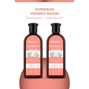 Sarımsak Onarıcı Bakım Şampuanı 300 ml X 2 Adet