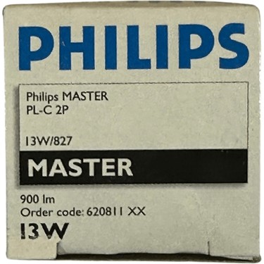 Philips Master 13W 827 2700K (Sarı Işık) 2 Pinli G24D-1 Fiyatı