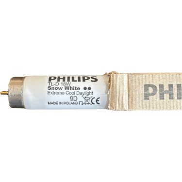 Philips 18W Snow White 12000K (Beyaz Işık) G13 Duylu Fiyatı