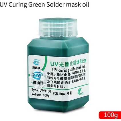 Yeşil Yağ Stili Uv Kür Lambası Lehim Maskesi Yeşil Yağlı Boya Telefon Devre Pcb Tamir Aracı Için Aşındırıcı Ark Oluşumunu Önlemek Fırça Iğne ile (Yurt Dışından)