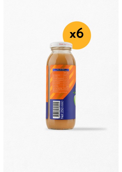 Smoothie Sarı Set 250ml x 6 Adet