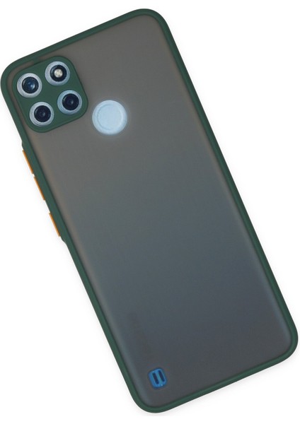 Realme C25Y Kılıf Montreal Silikon Kapak - Yeşil 300099 fiyatları