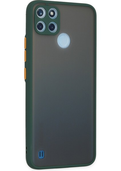Realme C25Y Kılıf Montreal Silikon Kapak - Yeşil 300099 modelleri