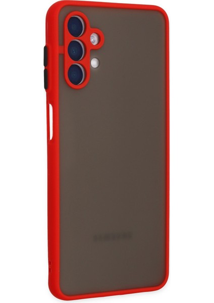 Samsung Galaxy A04S Kılıf Montreal Silikon Kapak - Kırmızı 300099
