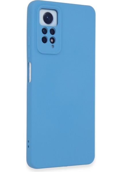 Xiaomi Redmi Note 12 Pro 4g Kılıf Nano Içi Kadife Silikon - Mavi 300099