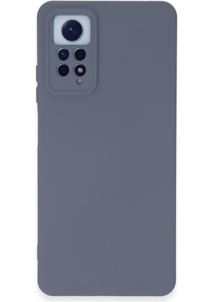 Xiaomi Redmi Note 12 Pro 4g Kılıf Nano Içi Kadife Silikon - Gri 300099