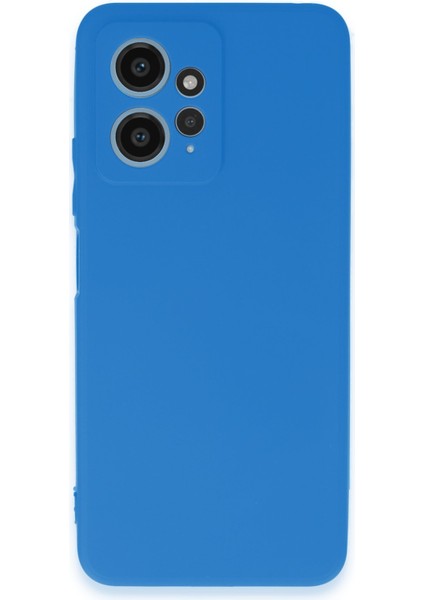 Xiaomi Redmi Note 12 4g Kılıf First Silikon - Mavi 300099