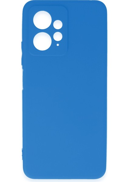 Xiaomi Redmi Note 12 4g Kılıf First Silikon - Mavi 300099
