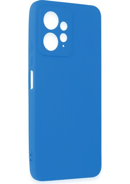 Xiaomi Redmi Note 12 4g Kılıf First Silikon - Mavi 300099