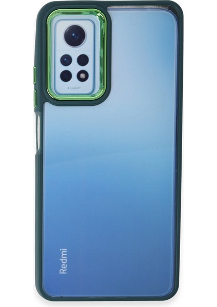 Xiaomi Redmi Note 12 Pro 4g Kılıf Dora Kapak - Haki Yeşil 300099