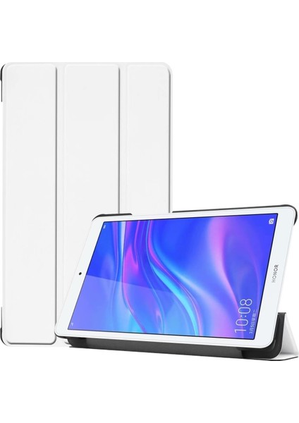 Honor Tablet 5 10.1 Inç Üç Katlı Standlı Deri Kılıf (Yurt Dışından)