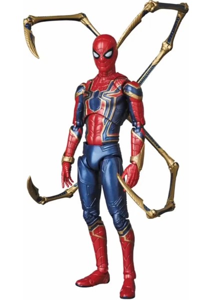 Avengers Alliance Maf 081 Demir Örümcek Adam Harekete Geçirilebilir Oyuncak Bebek Süs Modeli (Yurt Dışından)