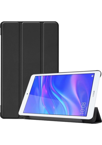 Honor Tablet 5 10.1 Inç Üç Katlı Standlı Deri Kılıf (Yurt Dışından)