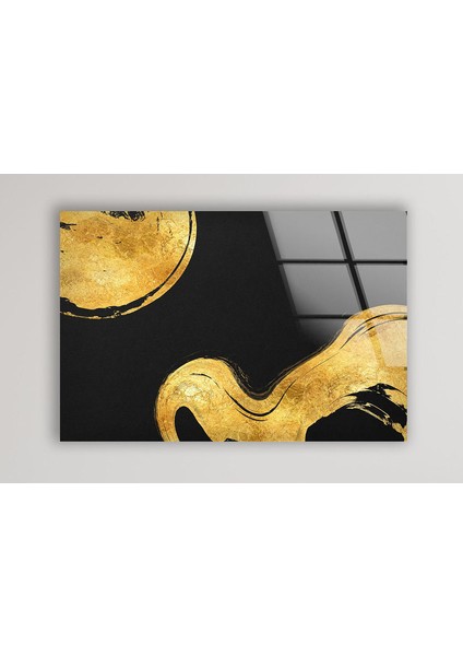 Soyut Temperli Cam Duvar Tablosu fiyatları