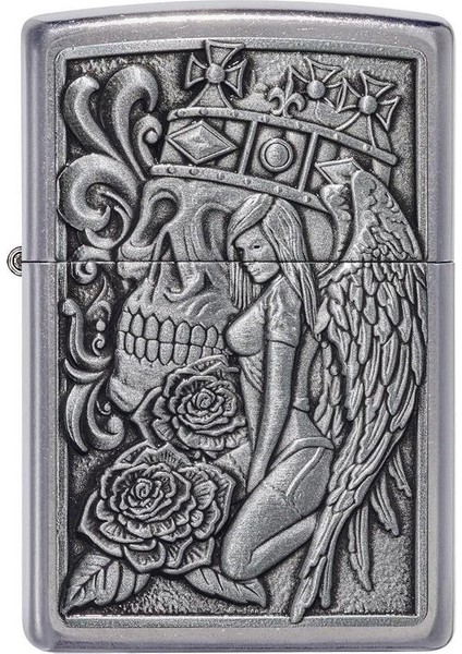 Çakmak 49442 Skull And Angel Emblem Design