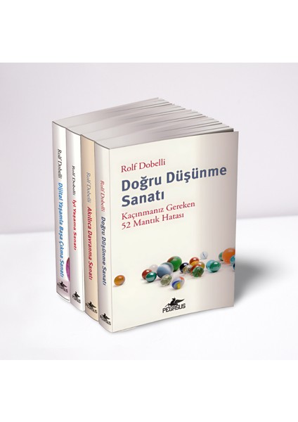 Rolf Dobelli Koleksiyonu 4 Kitap Takım Set