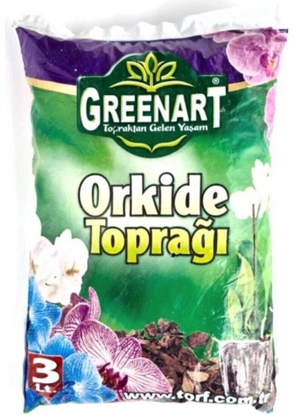 Orkide Toprağı 3 Litre Besleyici Düzenleyici Vitaminli fiyatları