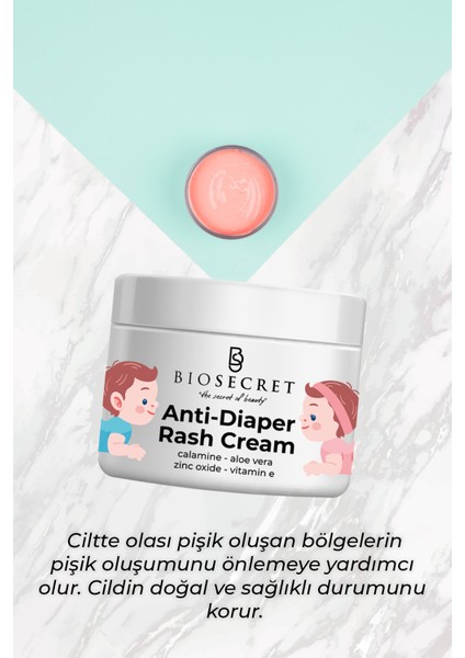 Pişik Önleyici Krem Anti Diaper Rash Cream 100ML BIO56