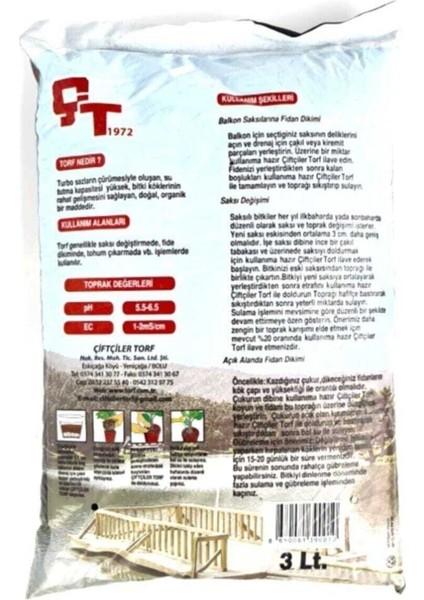 Çok Amaçlı Bitki Toprağı (Çiftçiler Torf)